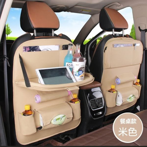 Car seat organizers