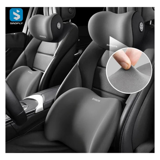 Memory foam neck and lumbar support